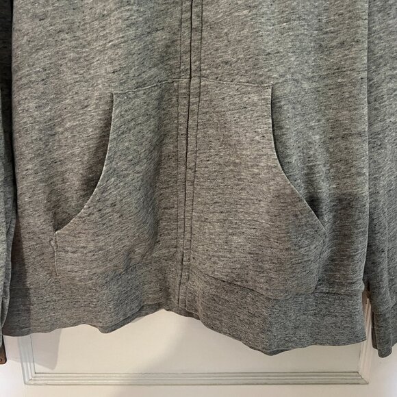 Sandro Gray Zip Up Sweater - Picture 3 of 9
